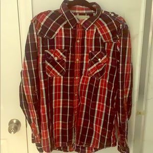 Supply company USA button up shirt